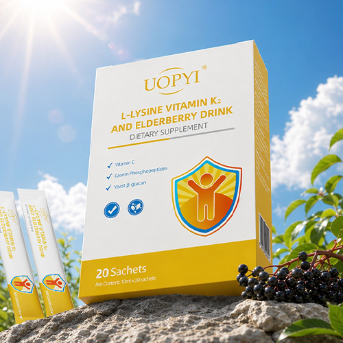 UOPYI L-赖氨酸维生素K2接骨木莓饮剂